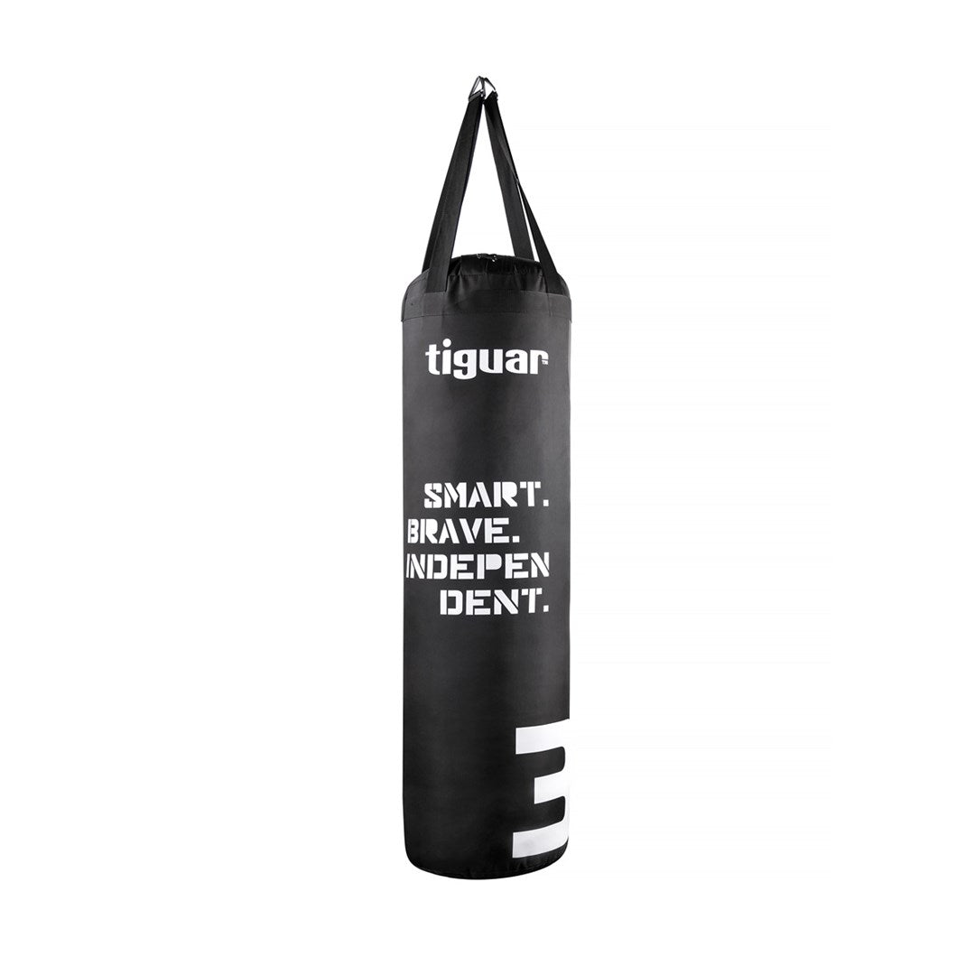 tiguar Boxing Bag 30 kg  Boxsack für Einsteiger, Frauen, Kinder | 130 cm Höhe, 30 cm Durchmesser | Profi-Qualität, reißfest & robust | Made in Europe