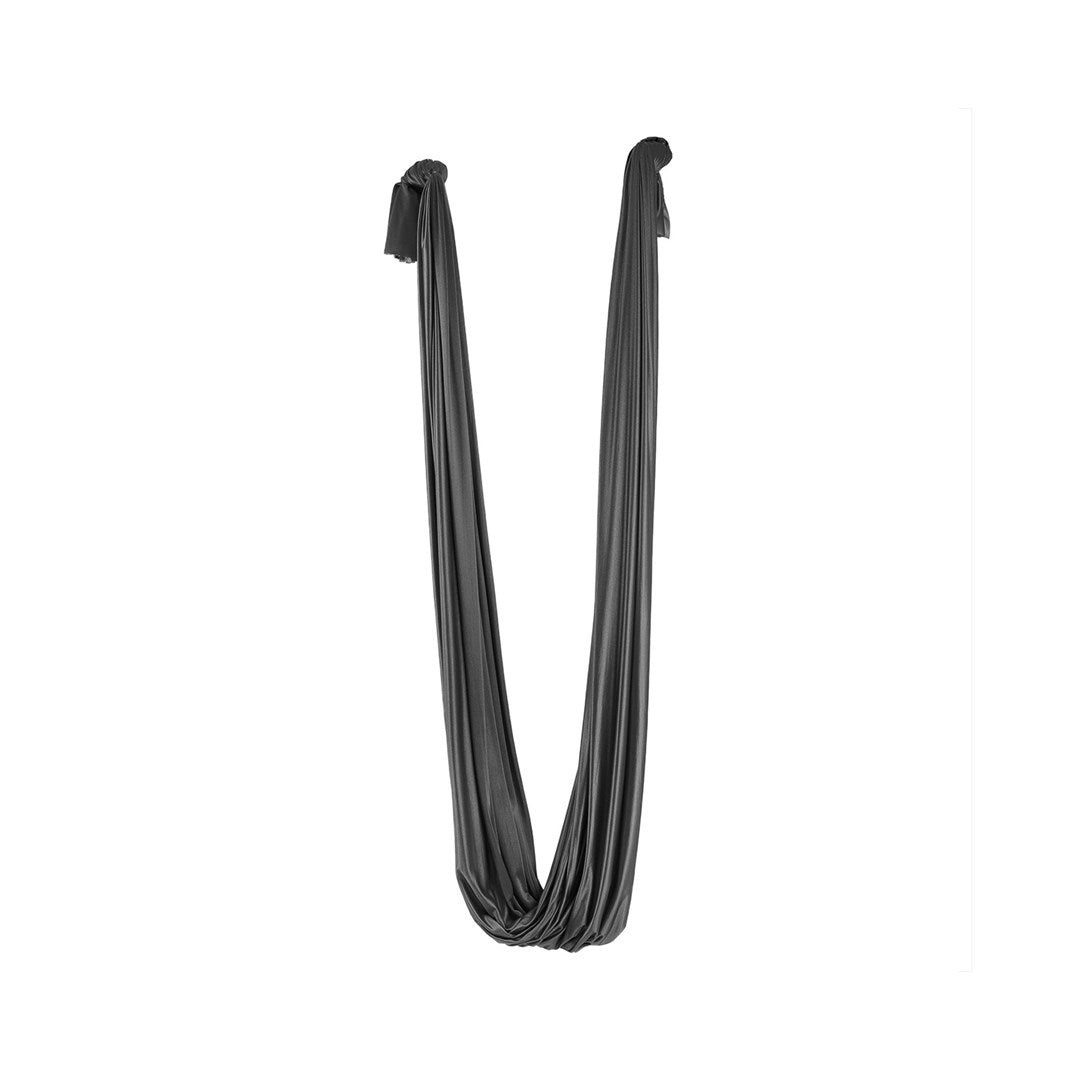tiguar Aerial Hammock 6 m (Grau)  100% Polyamid, Stretch 280 cm, Antistatik, für Aerial Yoga, Akrobatik & Fitness, belastbar, inkl. Karabiner