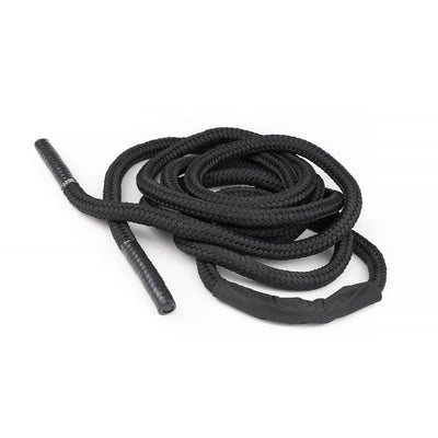 tiguar Battle Rope 1,5"x30' (3,8 cm x 9,1 m)  Trainingsseil für funktionelles Training, Fitness und Kraftaufbau  inkl. Schutzmanschetten und Anti-Rutsch-Griffen