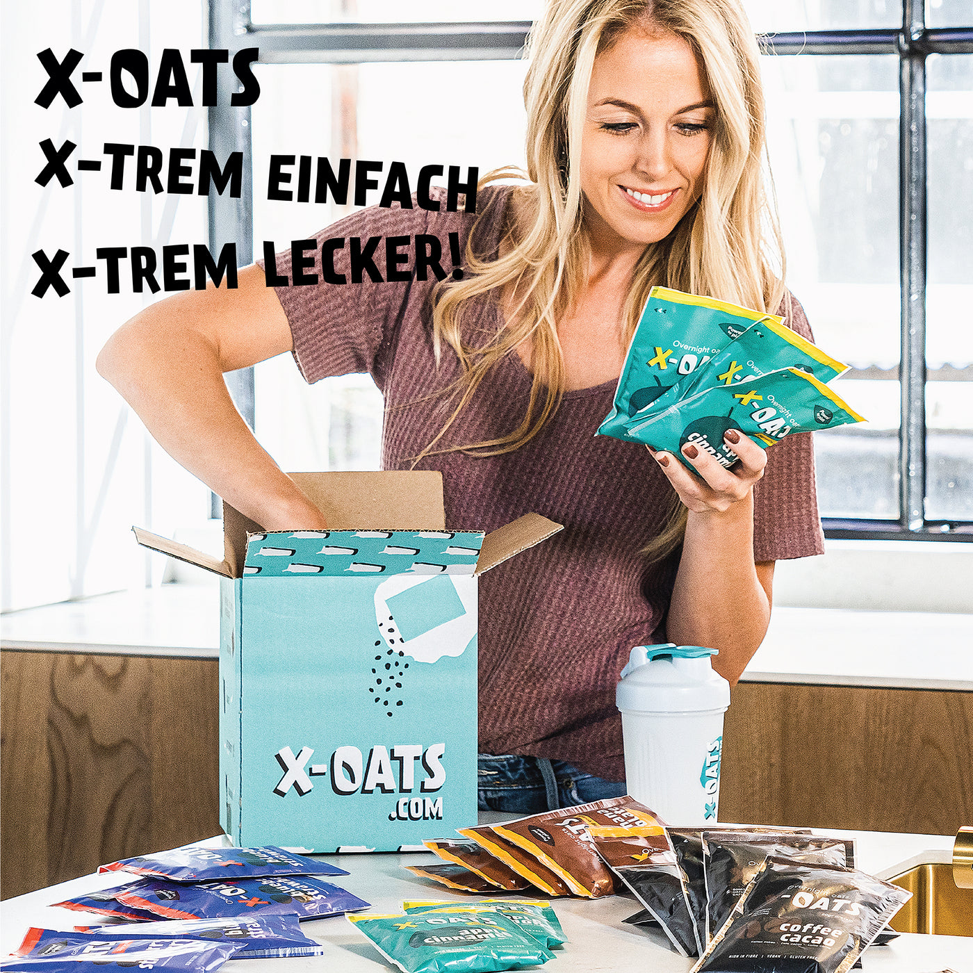 X-OATS® FRÜHSTÜCKSSHAKE 16ER PACK-MIX