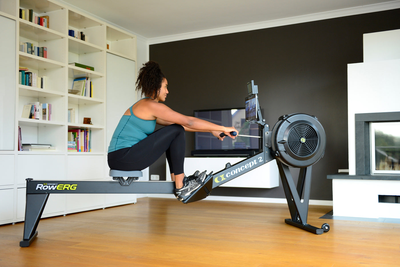Concept2 RowErg Rudergerät mit hohen Beinen